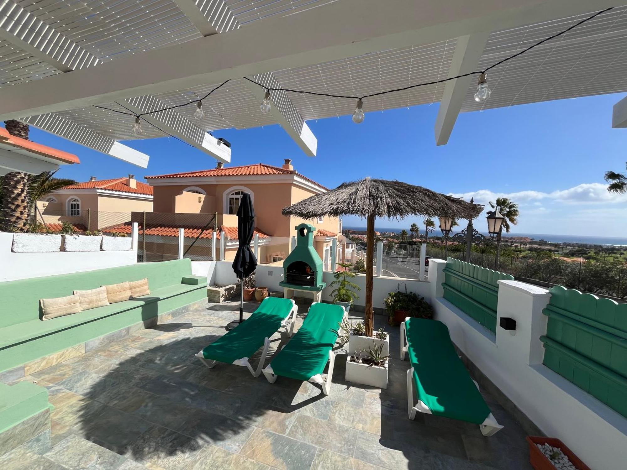 Villa Vistalegre Relax Con Increibles Vistas Caleta De Fuste Exterior photo